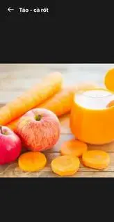 Hình ảnh nước ép táo- cà rốt