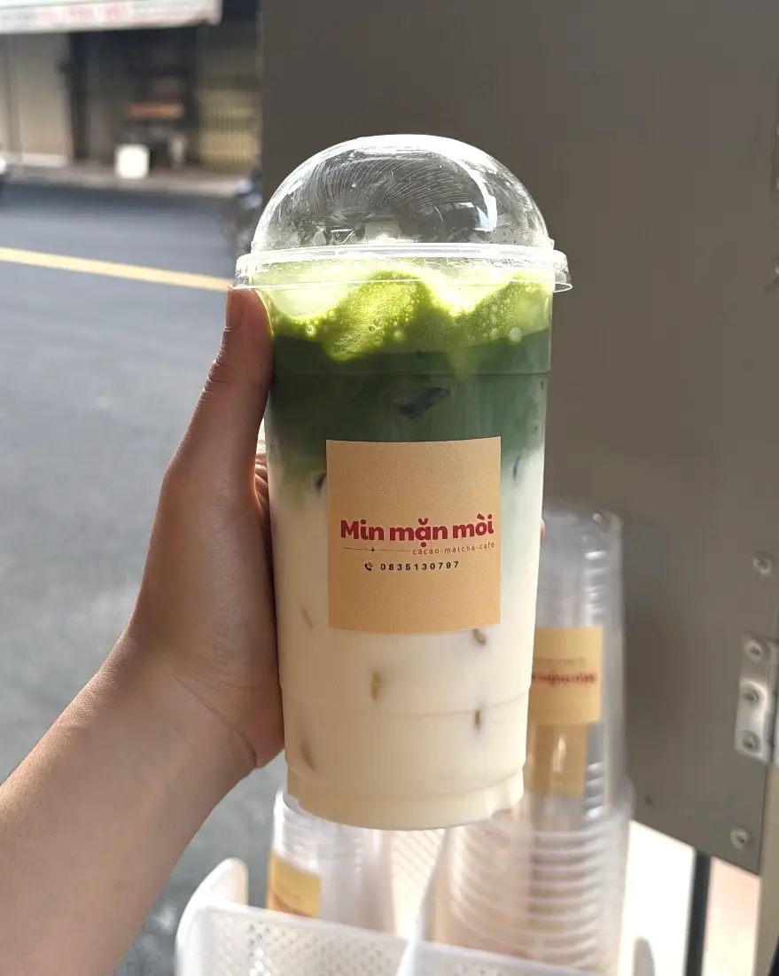 Hình ảnh Matcha sữa gấu