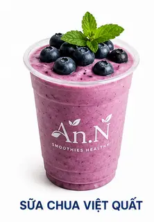 Hình ảnh Blueberry Yogurt ~ 160 kcal