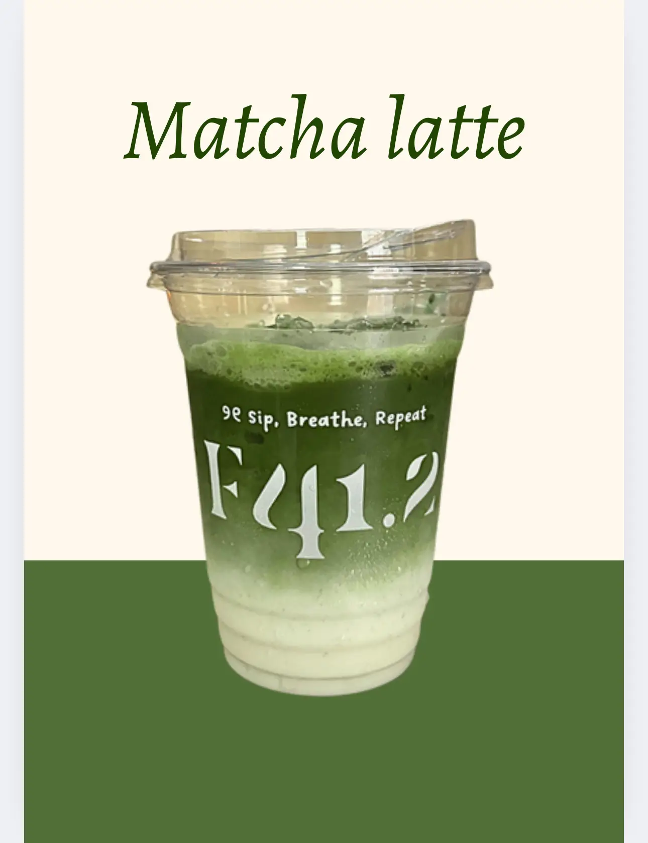 Hình ảnh MATCHA LATTE