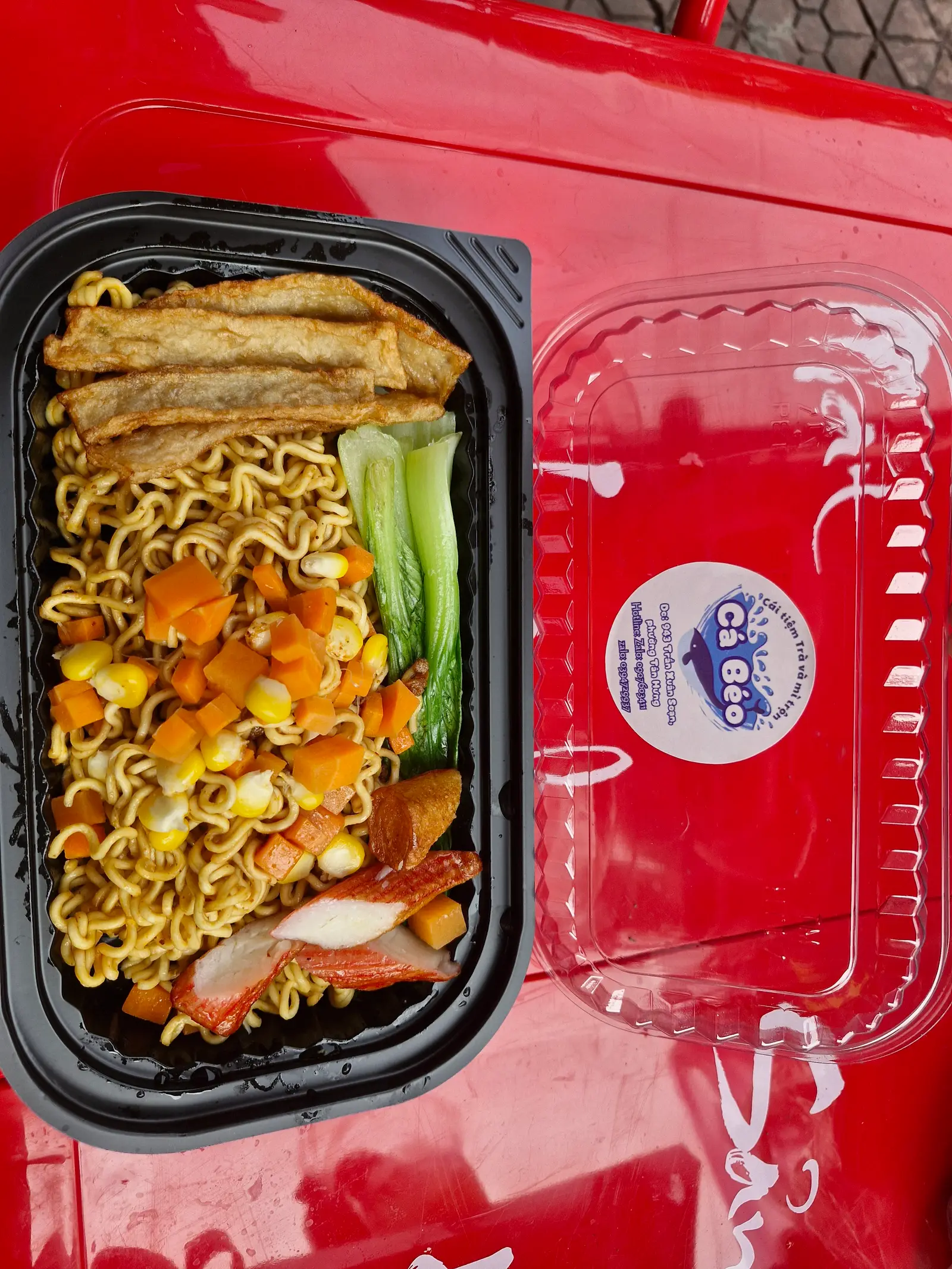 Hình ảnh Mì trộn Indomie thanh cua