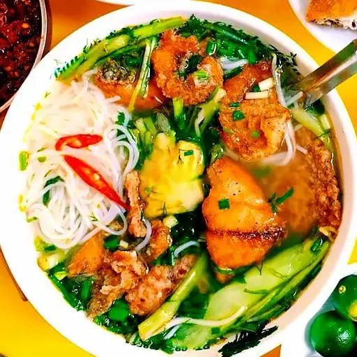 Hình ảnh Bún cá rán