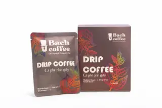 Hình ảnh Cà phê túi lọc - 150gr (10 túi phin giấy)