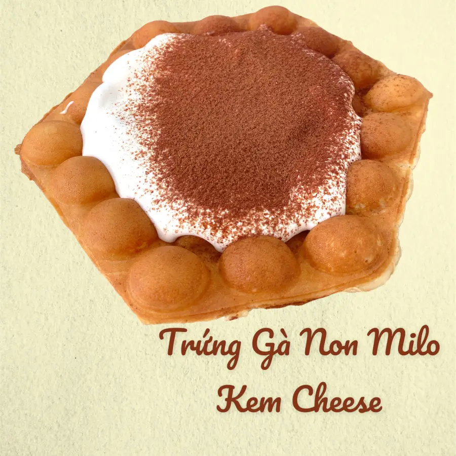 Hình ảnh Trứng Gà Non Milo Kem Cheese
