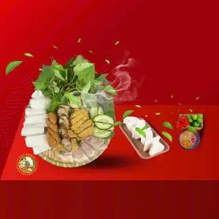 Hình ảnh bún đậu thập cẩm + bún thêm