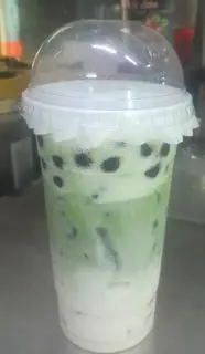 Hình ảnh Matcha latte kem trân châu