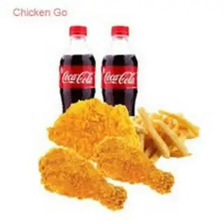 Hình ảnh Combo Đùi gà + cánh gà + nước ngọt