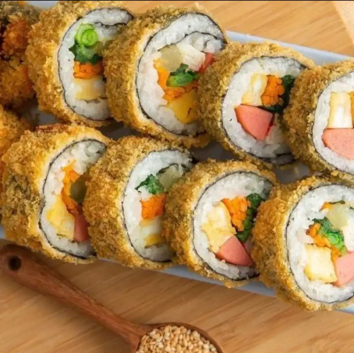 Hình ảnh Kimpap chiên - 1 cuốn