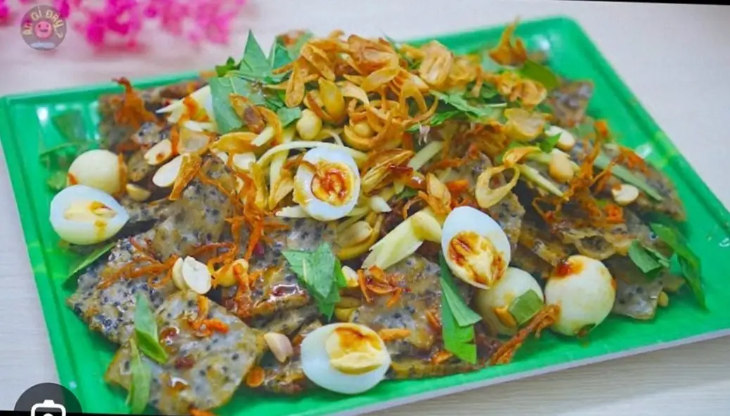 Hình ảnh bánh đa trộn 