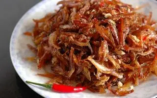 Hình ảnh Cá cơm rim mặn ngọt