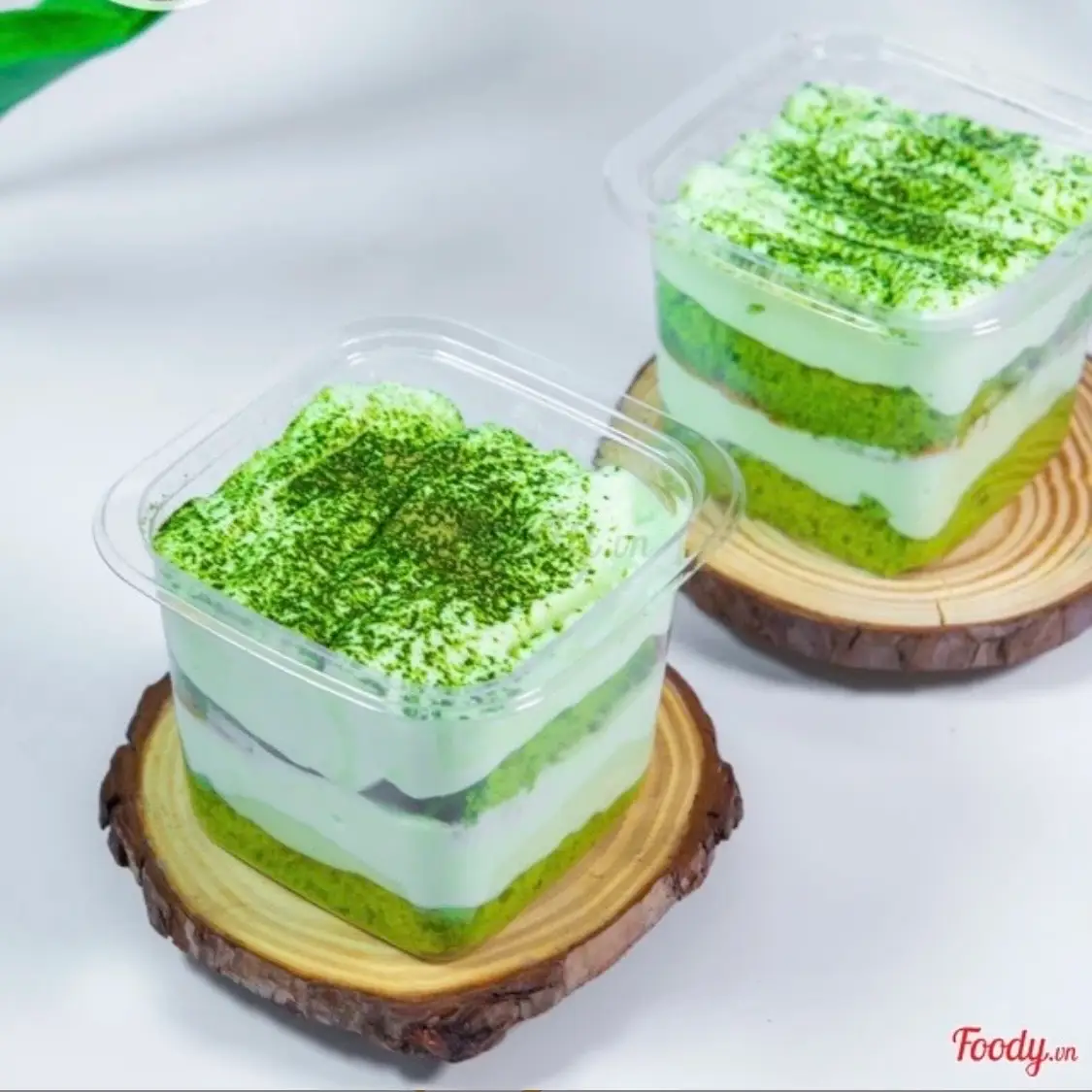 Hình ảnh bánh tiramisu matcha