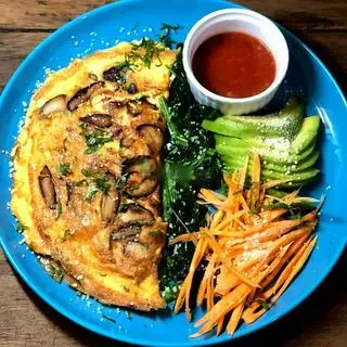 Hình ảnh F1.2. Egg - Spinach - Cheese Breakfast - Pita