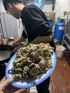 Hình ảnh Da ếch rang muối