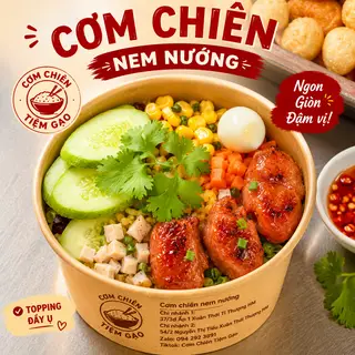 Hình ảnh Cơm chiên Nem nướng