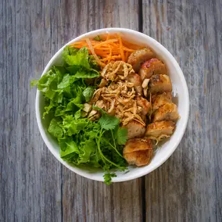 Hình ảnh Bún Trộn Nem Nướng