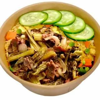 Hình ảnh Cơm đảo bò xào dưa