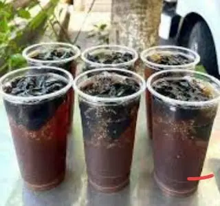 Hình ảnh trà bí đao hạt chia