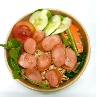 Hình ảnh Nui Xào Xúc Xích