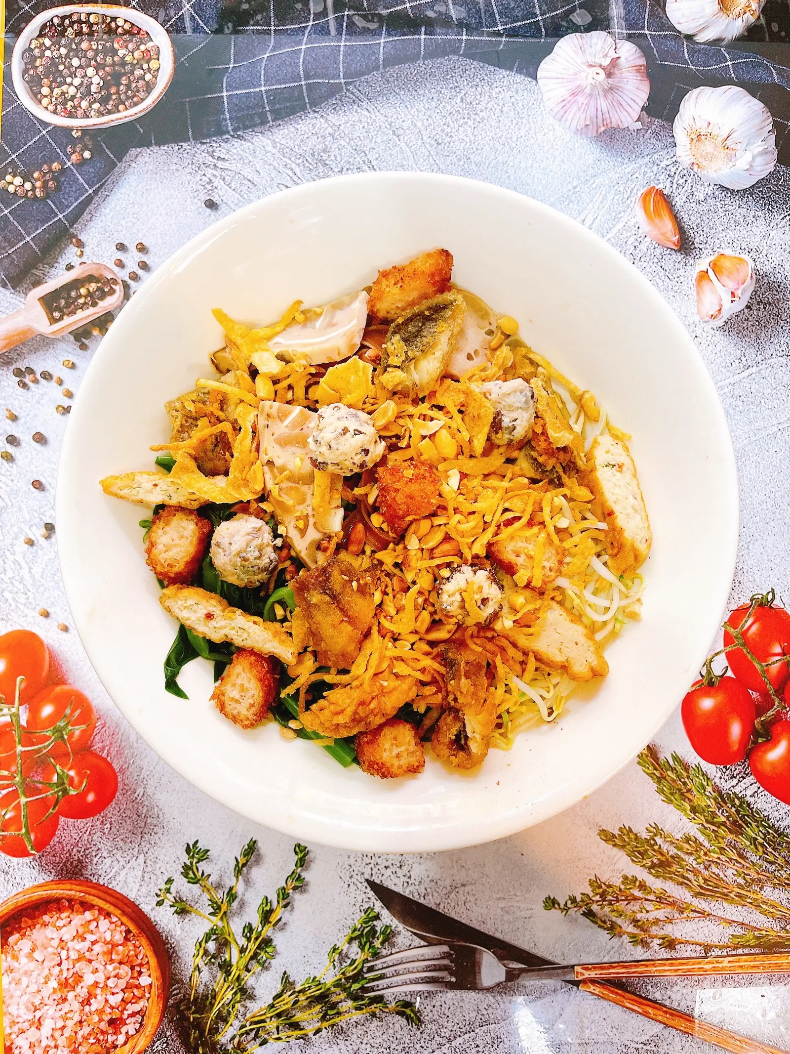 Hình ảnh BÁNH ĐA CUA TRỘN