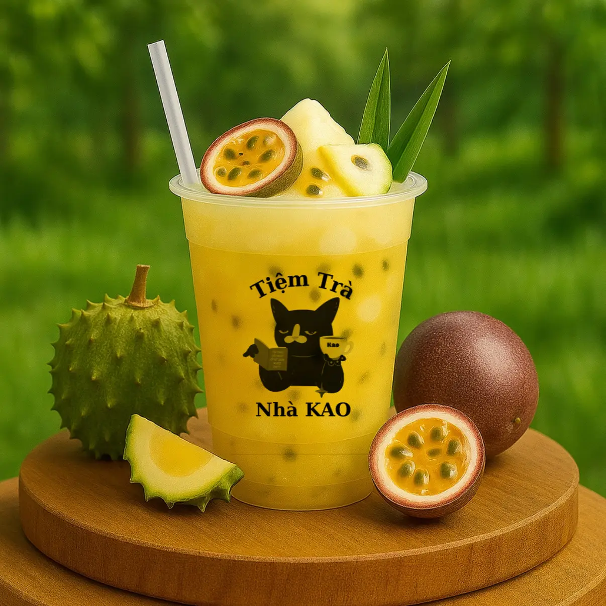 Hình ảnh Trà Mãng Cầu Chanh Dây