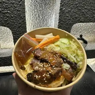Hình ảnh Cơm Thịt Nướng Sốt BBQ 