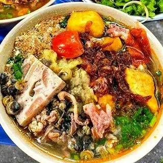 Hình ảnh Bún ốc đậu bò