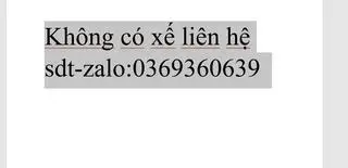 Hình ảnh Không có xế 