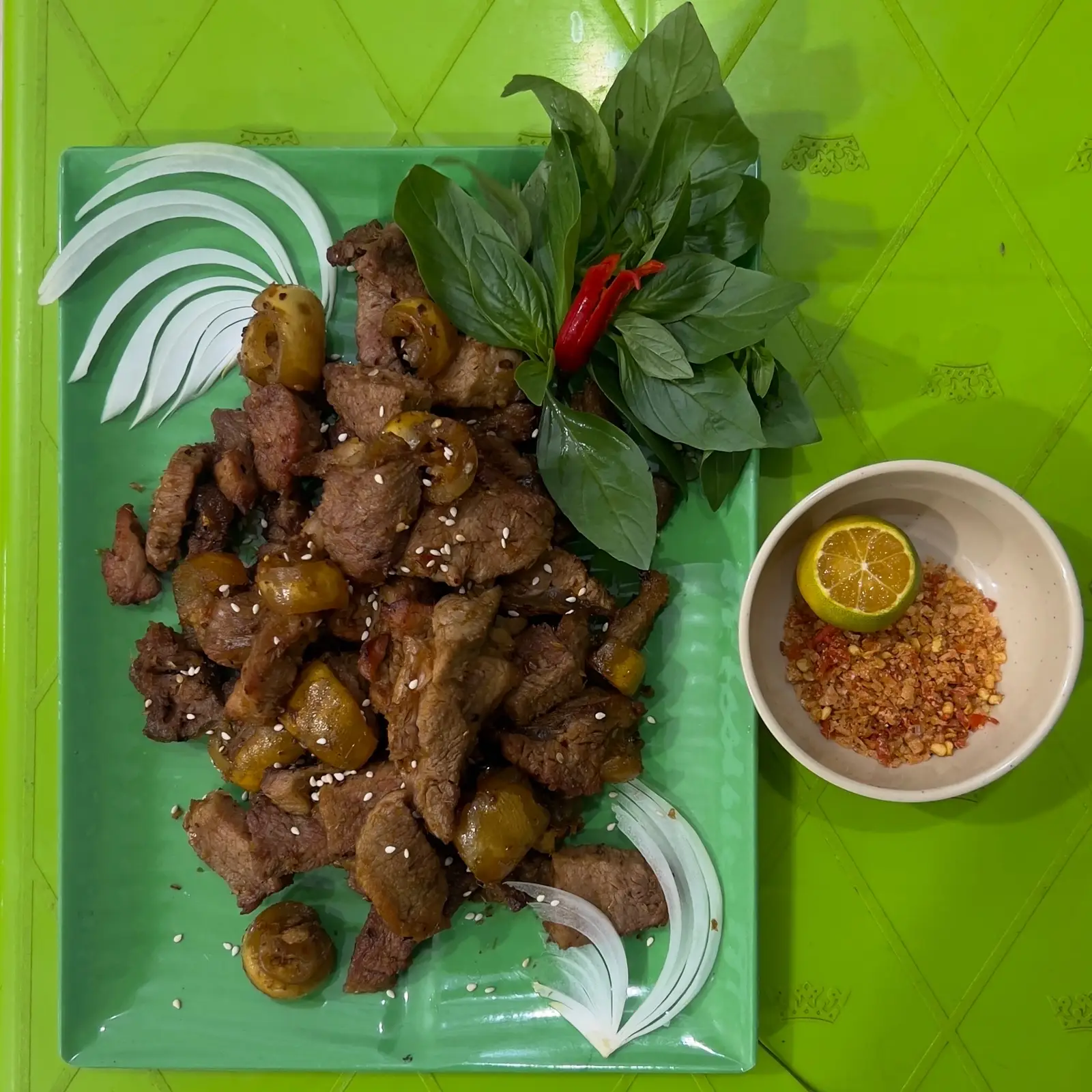 Hình ảnh Bê nướng tảng (2 người ăn)