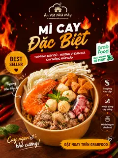 Hình ảnh Mì Cay Thập Cẩm - Tặng 1 ly Coca ❤️