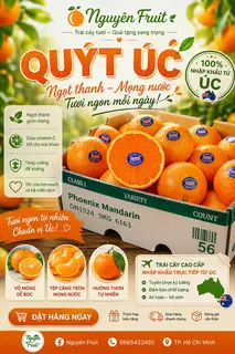 Hình ảnh QUÝT ÚC VIP 2ph - 1kg