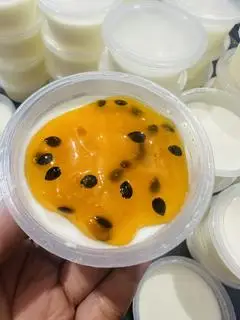 Hình ảnh PANNA COTTA thơm béo vị chanh dây