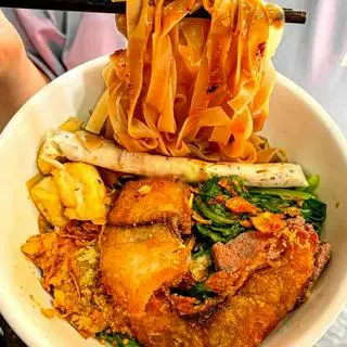 Hình ảnh Bánh đa riêu đậu - giò - bò