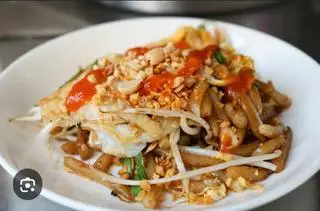 Hình ảnh bánh lọt xào trứng