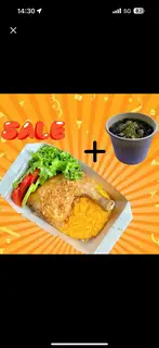 Hình ảnh  Combo Gà Mắm Tỏi + Canh Rong Biển 