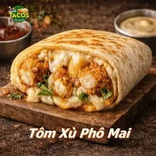 Hình ảnh Tacos Tôm Xù Phô Mai