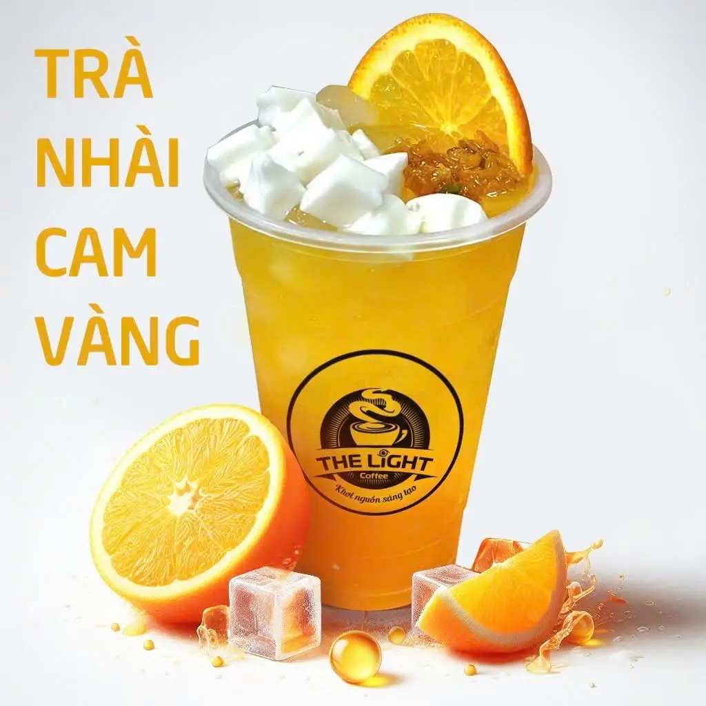 Hình ảnh Trà Nhài Cam Vàng (cốc 700ml)