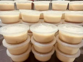 Hình ảnh Set 10 FLAN SỮA TƯƠI nguyên hộp