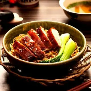 Hình ảnh Mì trộn vịt quay