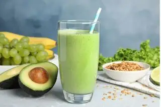 Hình ảnh Sinh tố bơ tươi yến mạch