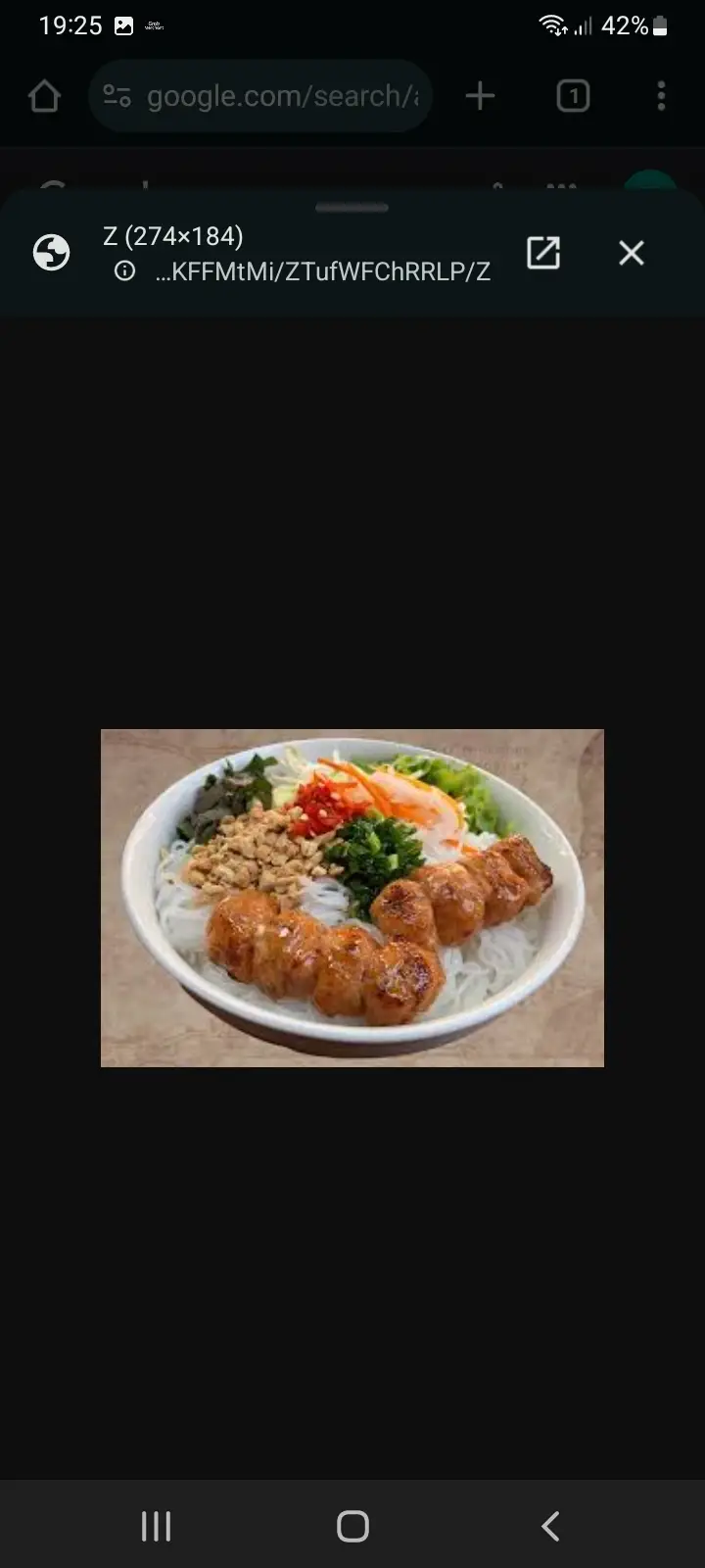 Hình ảnh Bún nem nướng 