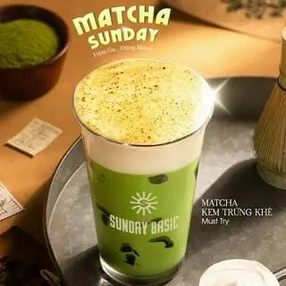 Hình ảnh Matcha kem trứng muối