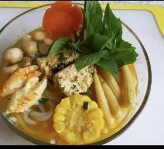 Hình ảnh bánh canh cua chay