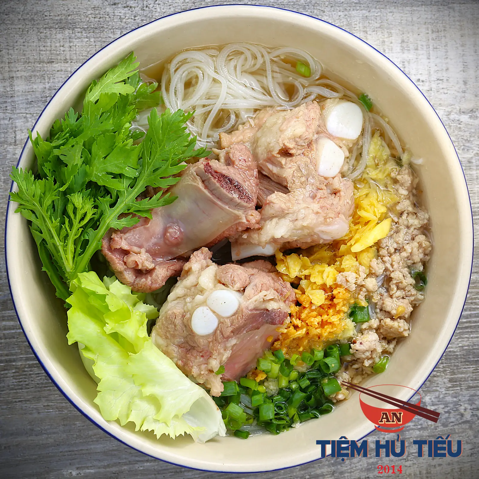 Hình ảnh Mì nước sườn non 