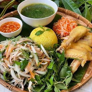 Hình ảnh Combo gỏi  cơm 2 người ăn