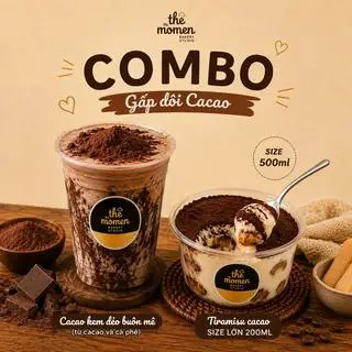 Hình ảnh GẤP ĐÔI CACAO Combo Cacao Kem Dẻo Và Tiramisu Cacao