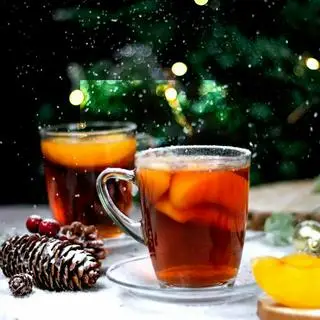 Hình ảnh Hồng trà đào size L