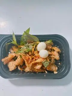 Hình ảnh da heo lắc mắm tỏi 