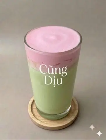 Hình ảnh Matcha mây hồng