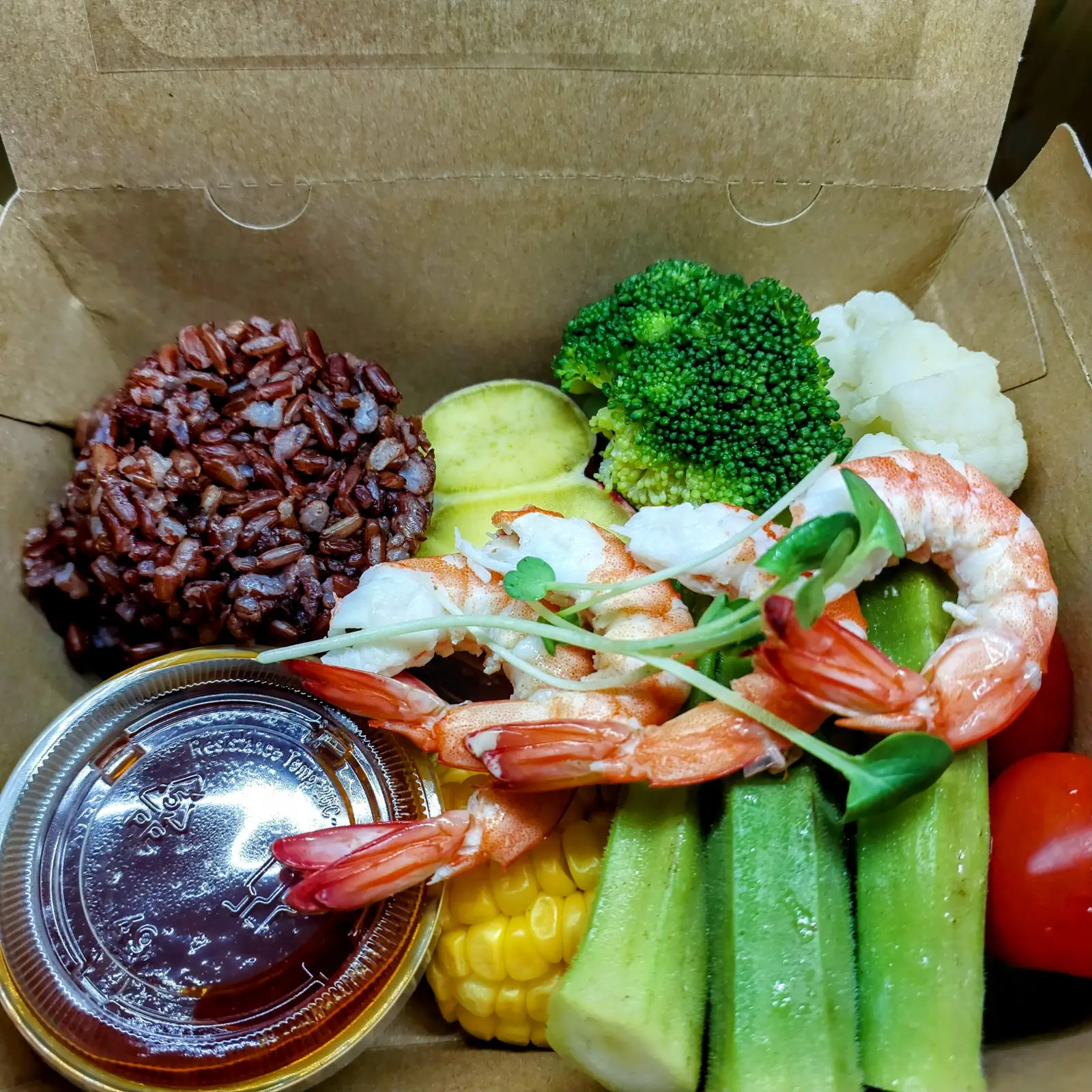 Hình ảnh Eatclean: Tôm Luộc