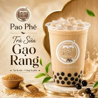 Hình ảnh Trà sữa gạo rang